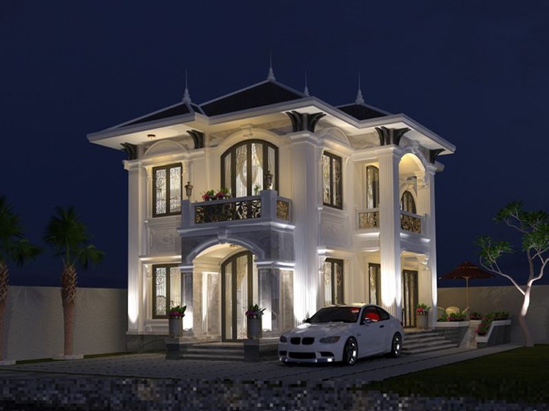 Cách chọn lựa màu sơn phù hợp với kiến trúc không gian cổ điển