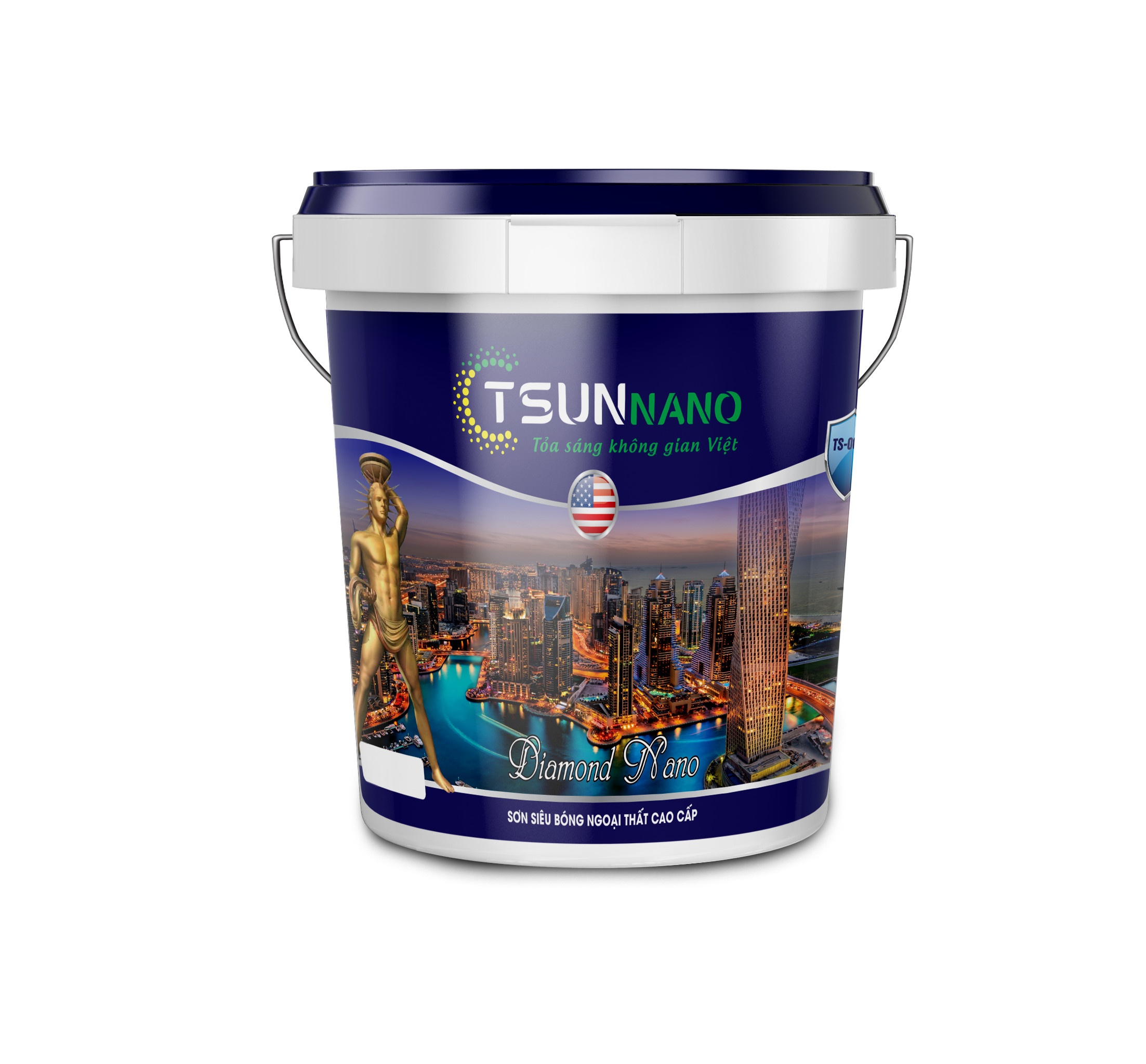 Sơn siêu bóng ngoại thất cao cấp